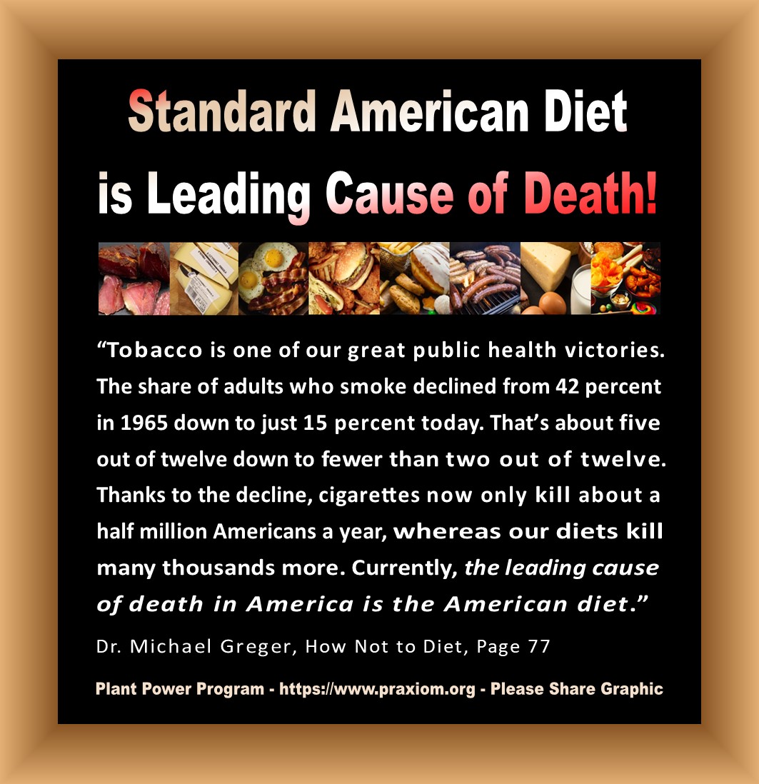 American Diet is Leading Cause of Death - Dr. Michael Greger