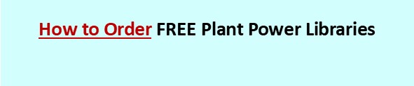 How to Order Free Plant Power Programs