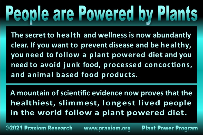 People are Powered by Plants