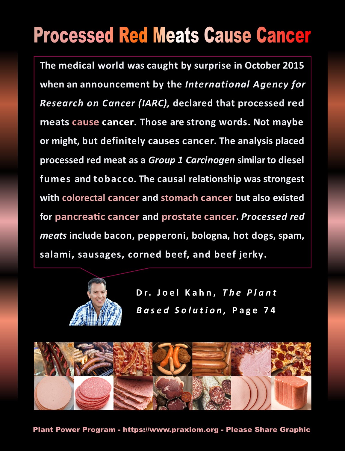 Processed
        Red Meats Cause Cancer - Dr. Joel Kahn