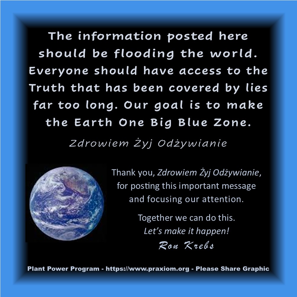 Our Goal is to Make The Earth One Big Blue Zone